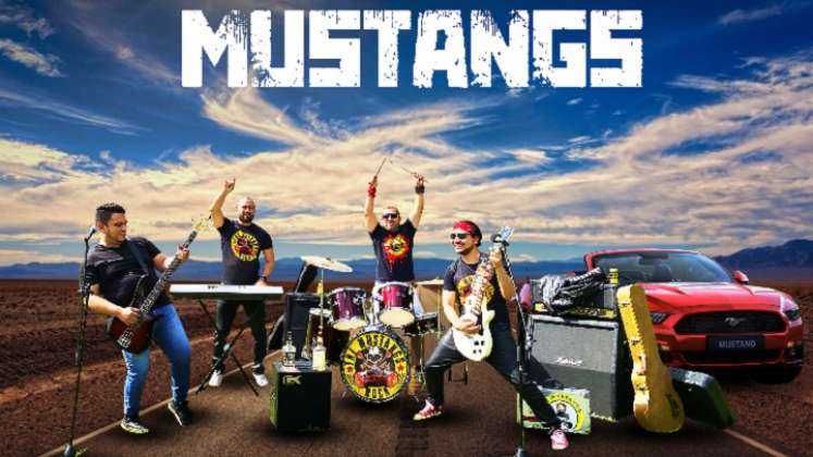 Llegaron 'Los Mustangs' a Cúcuta para salvar el rock