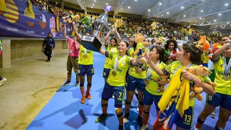 La selección femenina de Colombia de fútbol de salón también hizo historia 