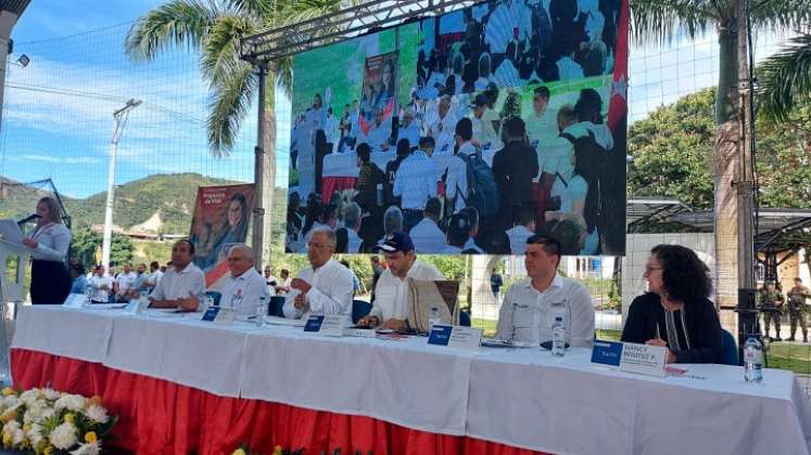 El Catatumbo participó masivamente en la convocatoria de los Diálogos Regionales Vinculantes para estructurar el Plan Nacional de Desarrollo. /Foto cortesía