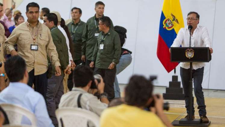 El presidente Gustavo Petro lideró los Diálogos Regionales Vinculantes de Cúcuta./Foto Juan Pablo Cohen