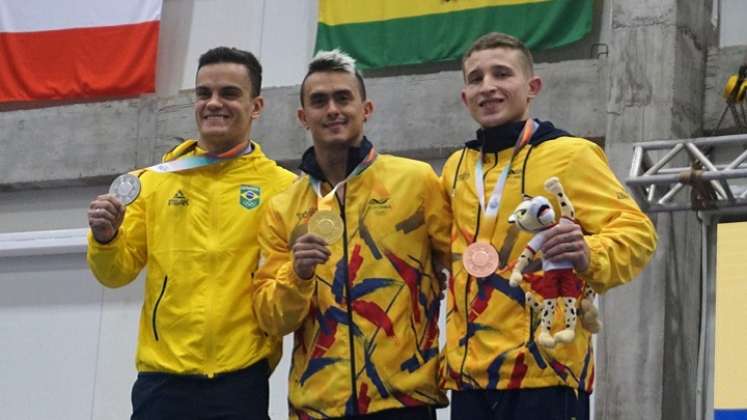 Jossimar Calvo obtuvo cuatro medallas en los Juegos Suramericanos de Asunción 2022.