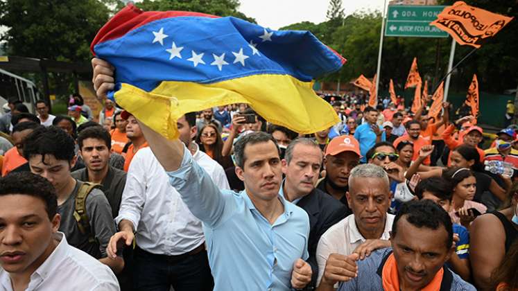 Dirigente opositor venezolano Juan Guaidó
