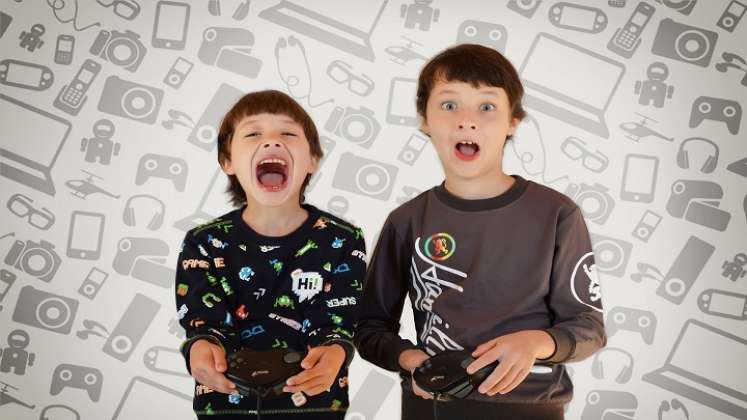 Niños gamers. / Foto: Internet