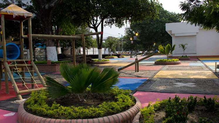 Parque Amelia, recuperado para la comunidad de Cúcuta./Foto La Opinión