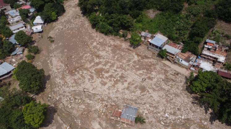 Nuevo aluvión deja tres muertos en el norte de Venezuela./Foto: AFP