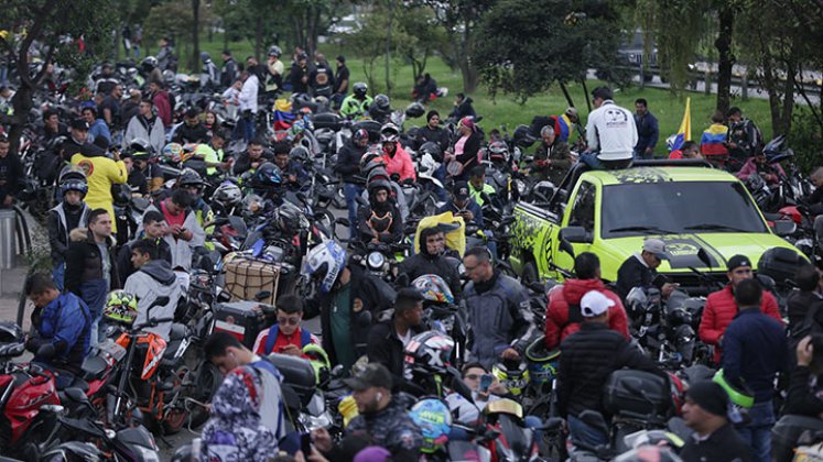 ¿Cuáles fueron los compromisos entre Gobierno y motociclistas?/Foto: Colprensa