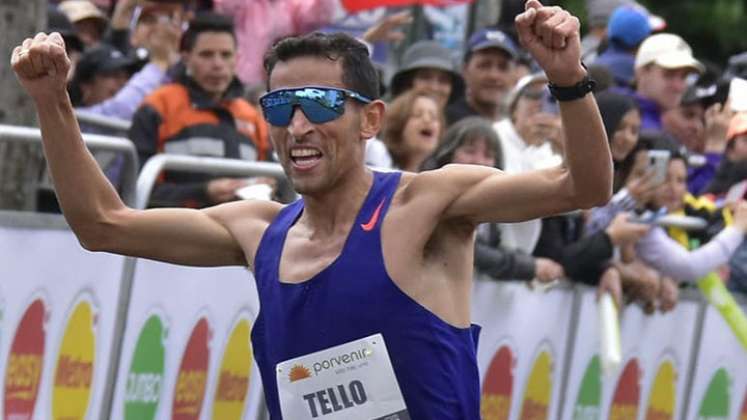 John Tello, favorito a llevarse la Media Maratón de Cúcuta. 
