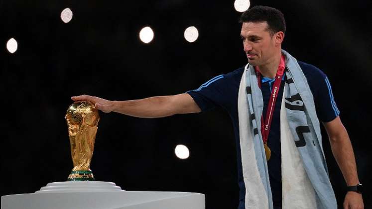 Lionel Scaloni llegó como entrenador interino de la selección Argentina y hoy es campeón del mundo.