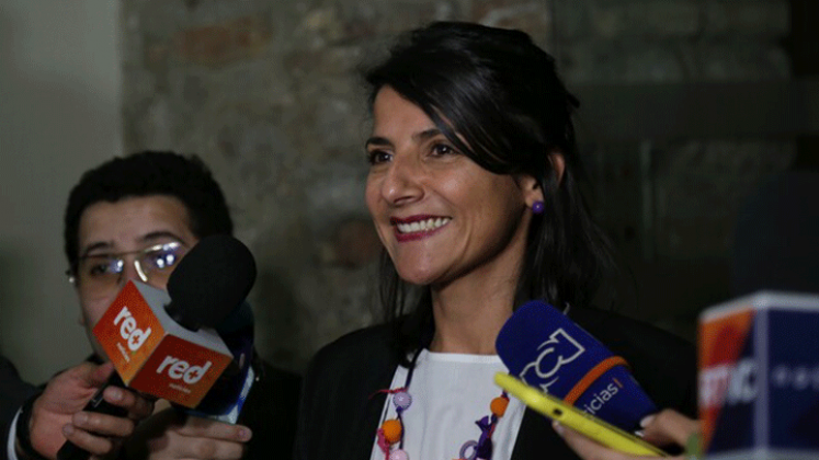 Ministra de Minas y energía, Irene Vélez