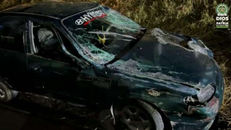 Conductor en aparente estado de embriaguez causó grave accidente en Anillo Vial Occidental./Foto: capture de pantalla
