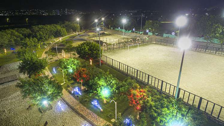Inaugurado el Parque Playa, atractivo turístico para Cúcuta./Foto: cortesía