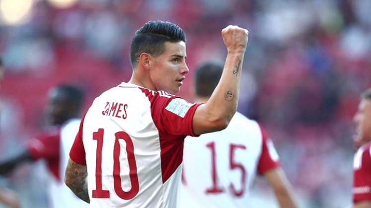 El colombiano James Rodríguez continúa destacándose en la Superliga griega (Foto cortesía/Olympiacos).