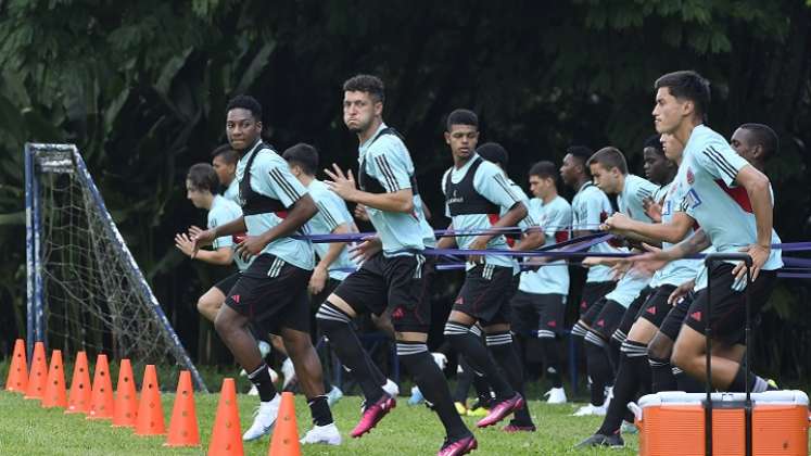 El seleccionado Sub-20 de Colombia inicia hoy el camino de su clasificación al Mundial de Indonesia (Foto cortesía/FCF).