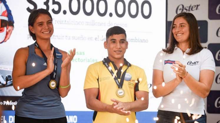 Keynher Camilo Vera de 15 años uno de los nuevos prospecto de la gimnasia de Norte de Santander y de Colombia.
