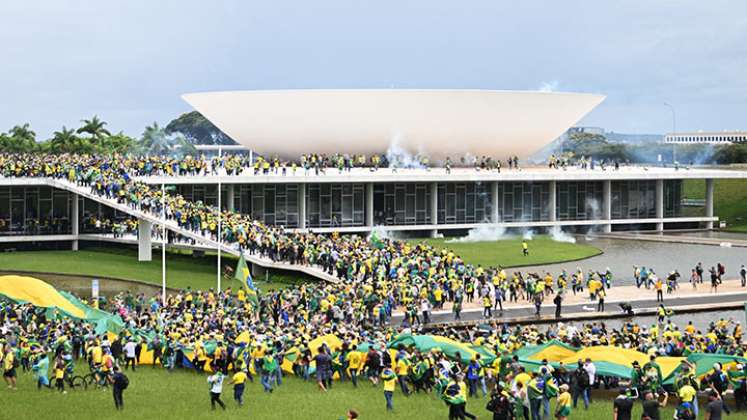 Bolsonaristas en Brasil