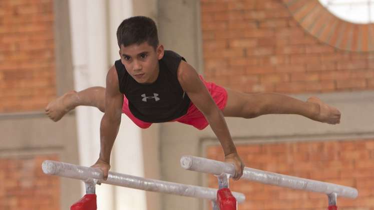 Keynher Camilo Vera, gimnasta cucuteño que se destacó en la temporada 2022.