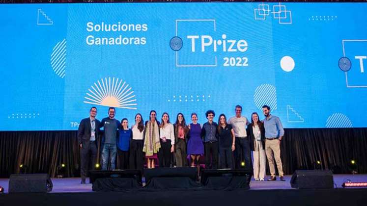 los ganadores de la iniciativa de innovación abierta TPrize del Tec de Monterrey y la Universidad de Los Andes