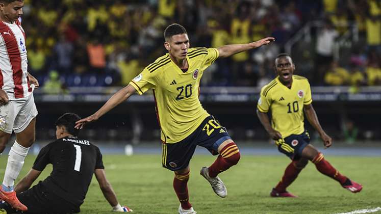 La anfitriona Colombia iguala 1-1 con Paraguay en el Sudamericano Sub-20./Foto: AFP