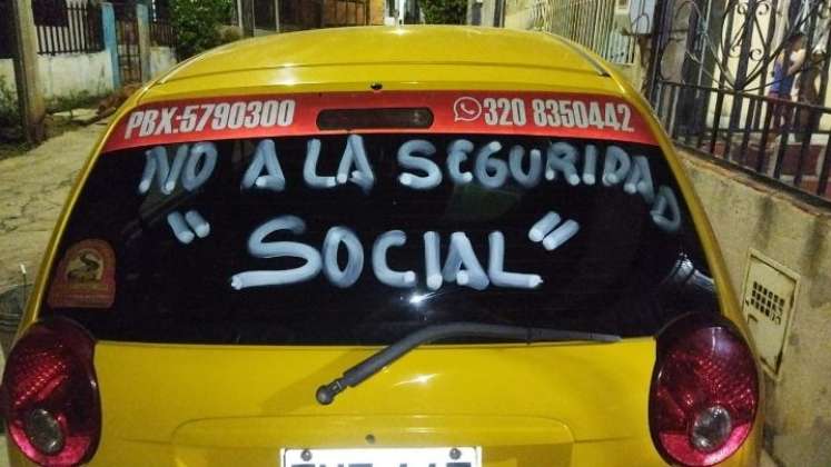 Taxistas de Cúcuta se unirán al paro nacional