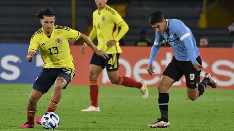 La selección Colombia Sub-20 luchó ante Uruguay, pero el fútbol no le alcanzó para rescatar al menos, un punto.