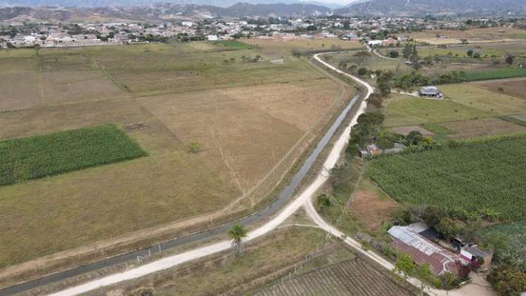 Avanza la adecuación del anillo vial en el municipio de Ábrego para desviar el tráfico pesado. / Foto: Cortesía / La Opinión 
