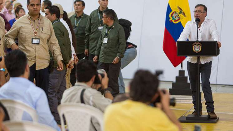 El presidente Gustavo Petro participó en el Diálogo Regional Vinculante que se realizó en Cúcuta, para elaborar el Plan Nacional de Desarrollo. / Foto Archivo