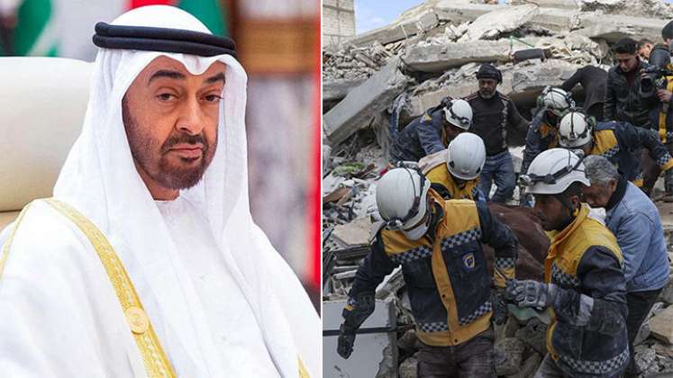Emiratos Árabes Unidos destinará 100 millones de dólares a víctimas del sismo./Foto: AFP