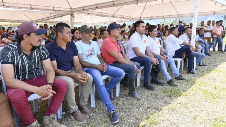 Más de 150 personas, entre jóvenes estudiantes, líderes y lideresas, y productores de las comunidades de la subregión del Catatumbo asistieron a la socialización del proyecto. / Foto: Cortesía / La Opinión 