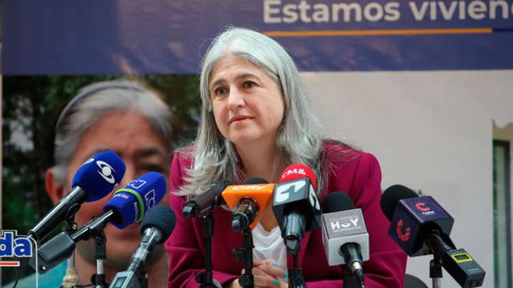 Catalina Velasco, ministra de Vivienda. / Foto Cortesía