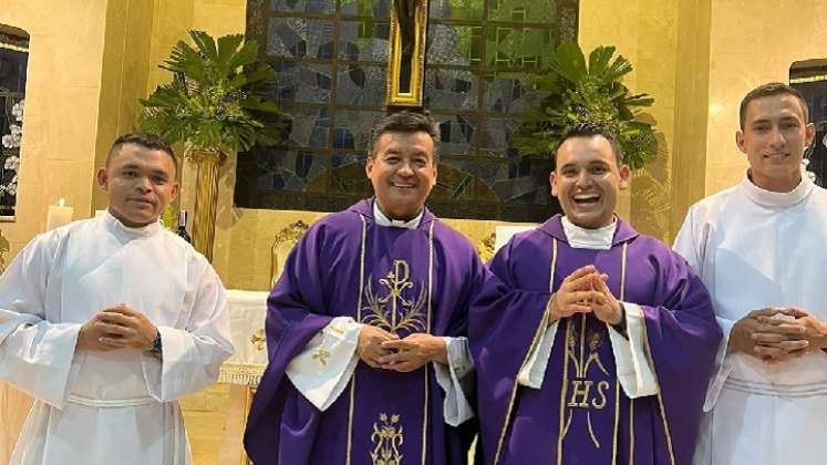 El padre José Elver Rojas, 28 años de sacerdocio