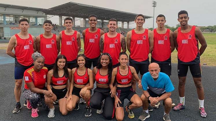 La selección Norte de atletismo participará en el Nacional Interclubes y de Municipios en Bogotá. 