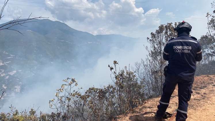 Un incendio forestal arrasa con 20 hectáreas de capa vegetal en Ocaña.