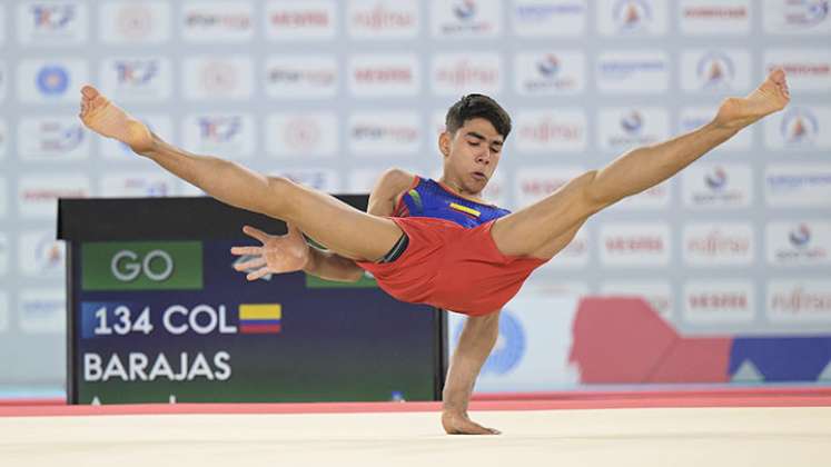 Ángel Barajas, gimnasta