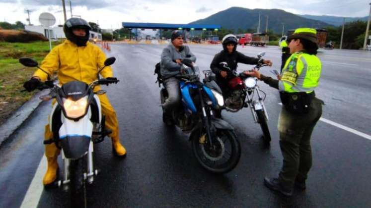 El 80% de los accidentes en la región se registraron con usuarios de motos. / Foto: Cortesía / La Opinión 
