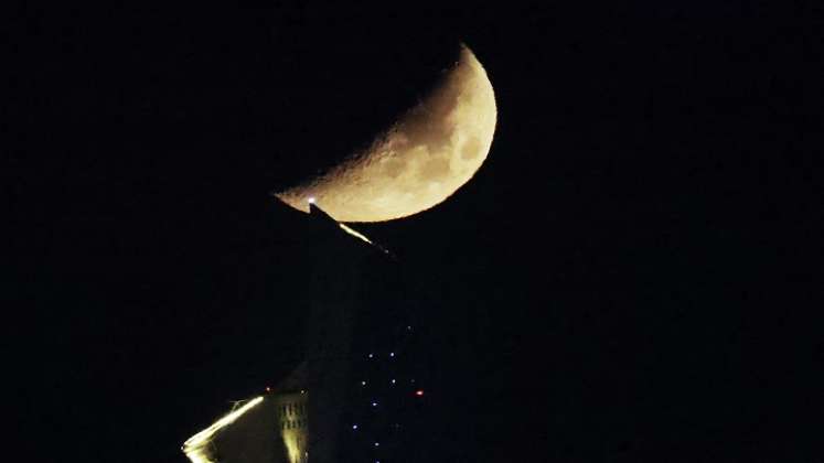 La Luna. / Foto: AFP