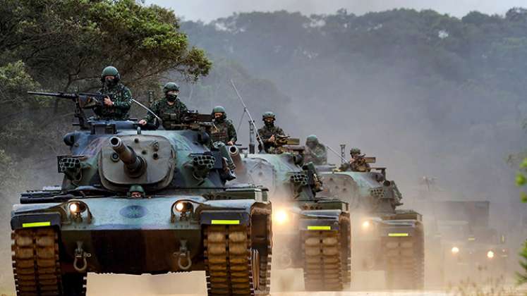 Maniobras militares en Taiwán