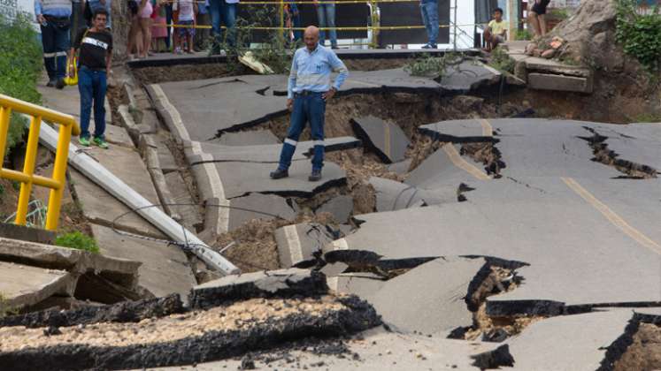  Puente en Villa del Rosario volvió a colapsar