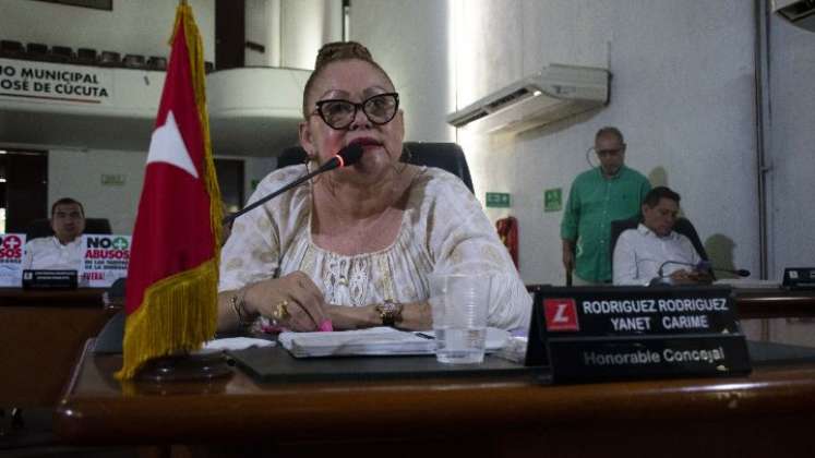 Carime Rodríguez, concejal del Partido Liberal, pedirá el aval de su partido a la Alcaldía de Cúcuta./Foto archivo