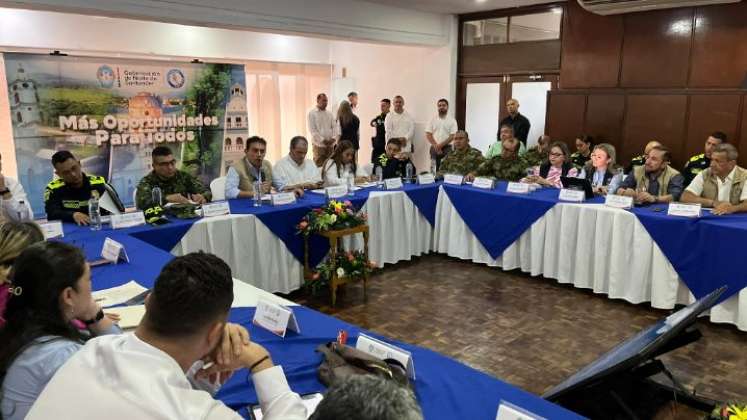 El registrador nacional, Alexander Vega, lideró en Cúcuta la Comisión de Seguimiento Electoral de Norte de Santander./Foto cortesía