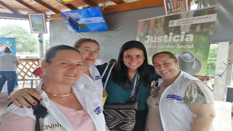 La Fundación Red de Mujeres Emprendedoras trabajan por la restitución del tejido social en el Catatumbo. / Fotos La Opinión