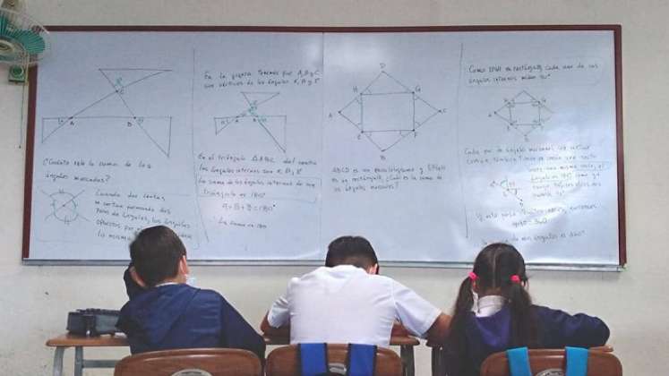 Estudiantes del Táchira se animan a participar en olimpiadas de matemáticas. Fotos cortesía / La Opinión