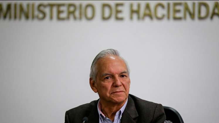 Ministro de Hacienda, Ricardo Bonilla. / Foto: Colpresa
