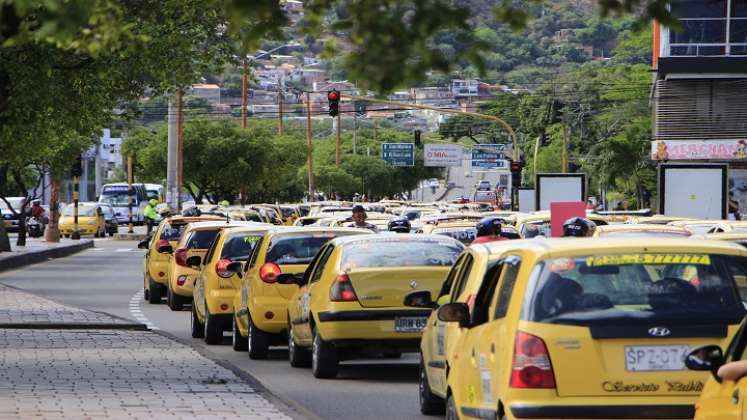 Taxistas de Cúcuta
