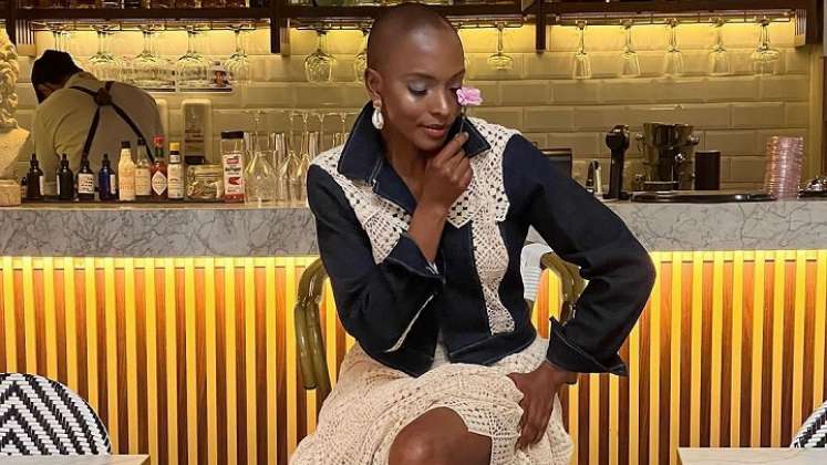 La cucuteña Belky Arizala revive África Fashion Week