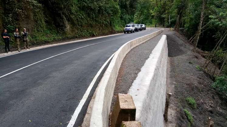 Mejoran un tramo de la vía a Delicias, en Táchira