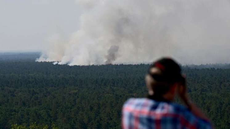Incendios forestales. Foto: AFP