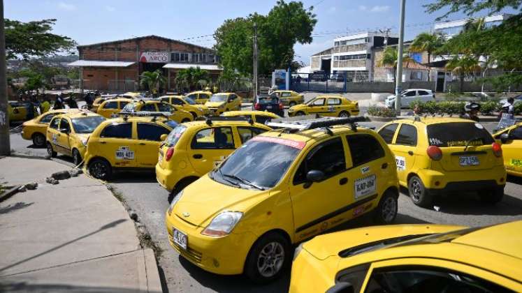 El último paro de taxistas en Cúcuta se llevó a cabo el 17 de mayo. / Foto Archivo / La Opinión