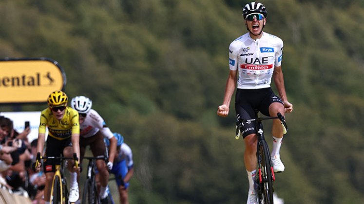 Vingegaard y Pogacar, Tour de Francia 2023. 