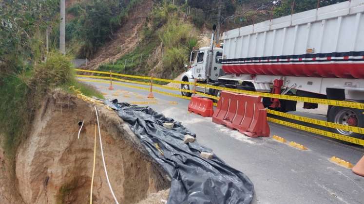 Transportadores reclaman inversión para remediar falla geológica.