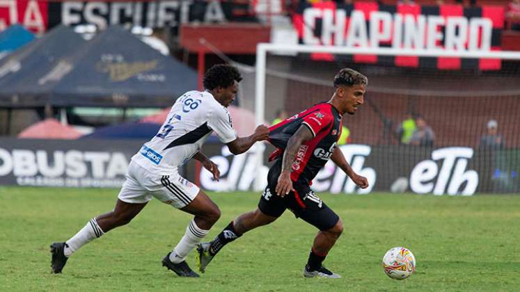 Lucas Ríos, Cúcuta Deportivo vs. Junior FC. 